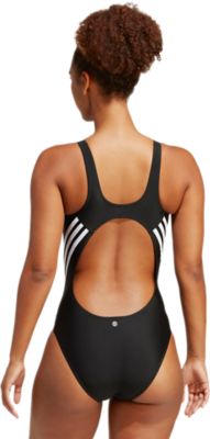 Adidas3-Stripes Swimsuit - schwarz