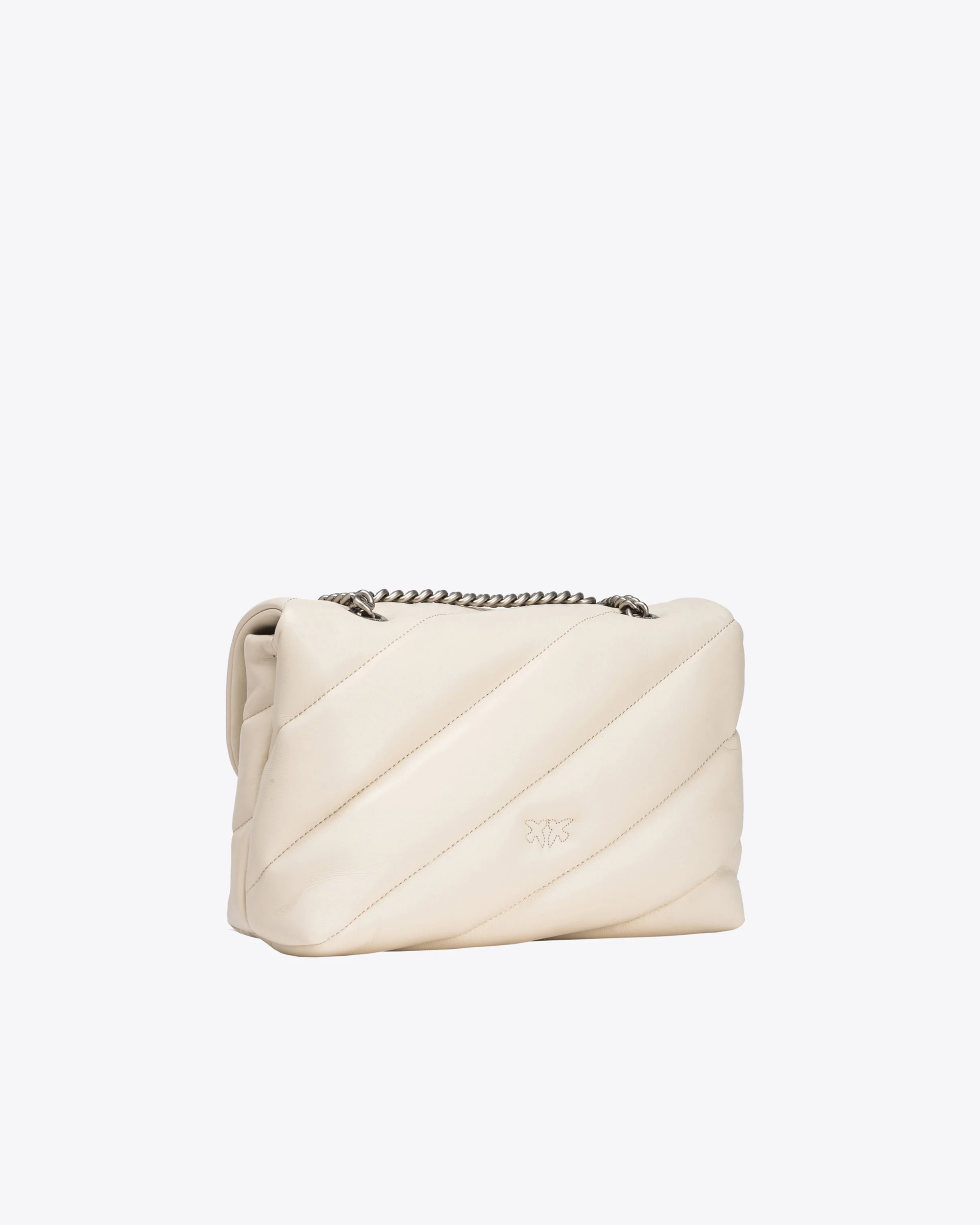 Classic love bag puff maxi quilt | Blanc