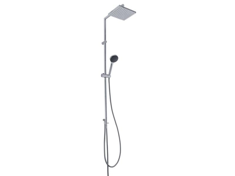 diaqua® Duschsystem Ymir Turn, Verchromt Duschsystem für Duschen und Badewannen