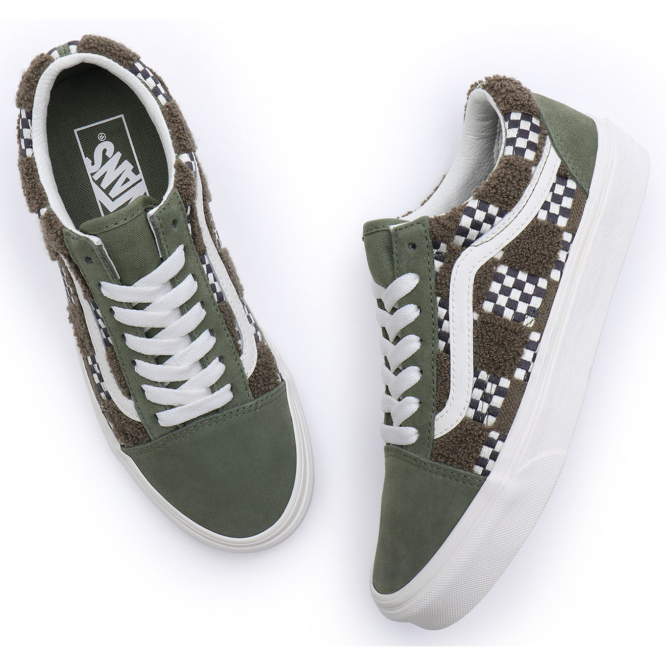 Vans Baskets Old Skool kaki