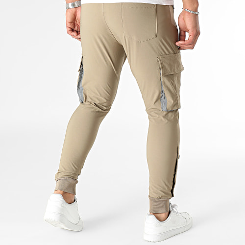 Pantalon Cargo Vert Kaki Clair
