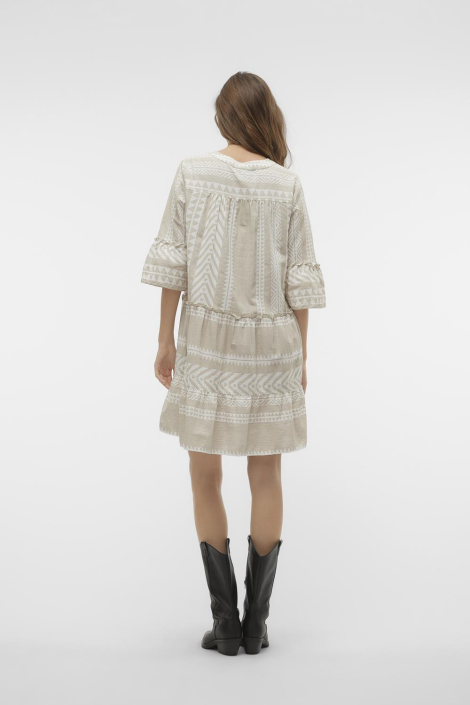 Vero Moda beige dames jurk