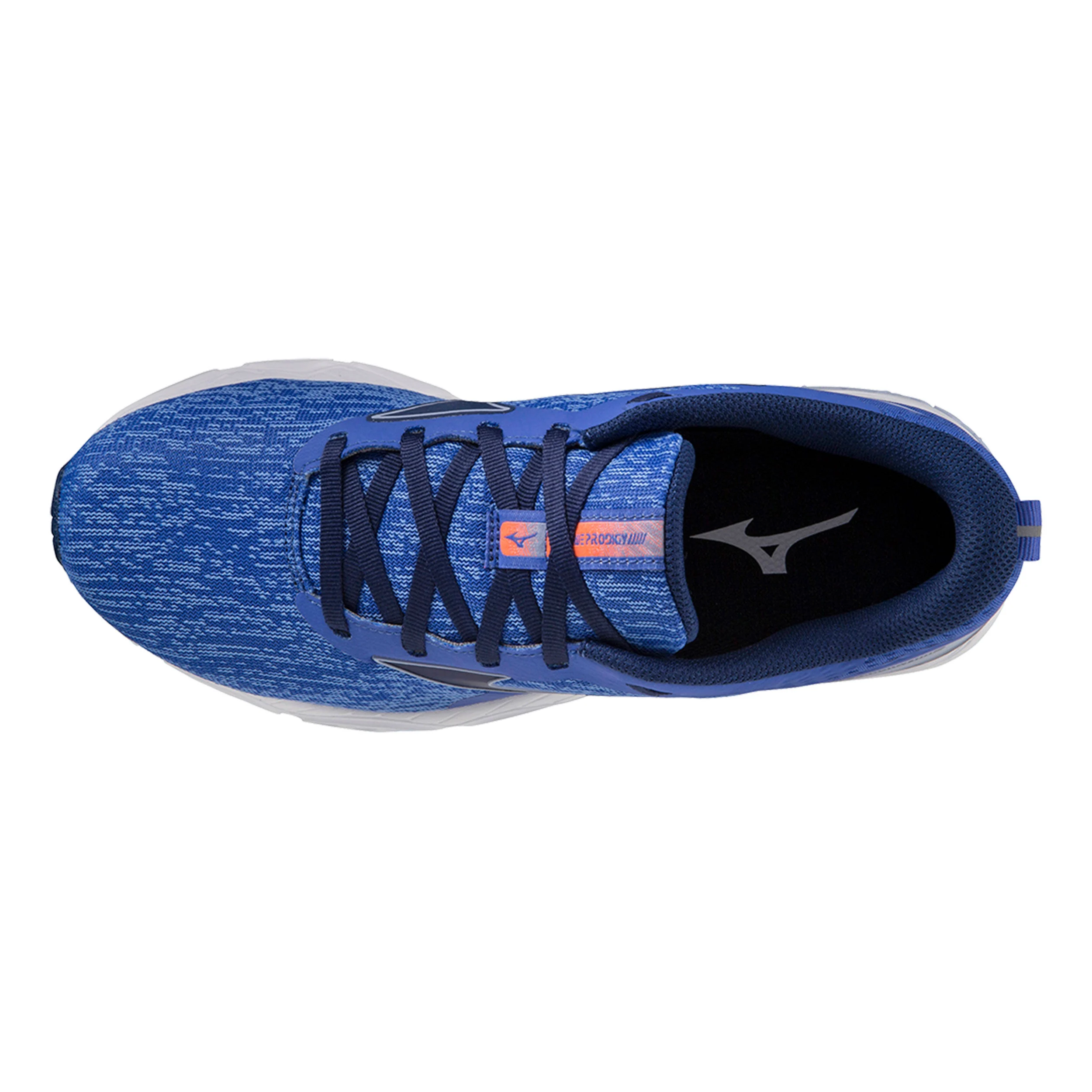 Mizuno Wave Prodigy 5 Chaussure De Running Sans Stabilisateurs Femmes - Bleu , Blanc