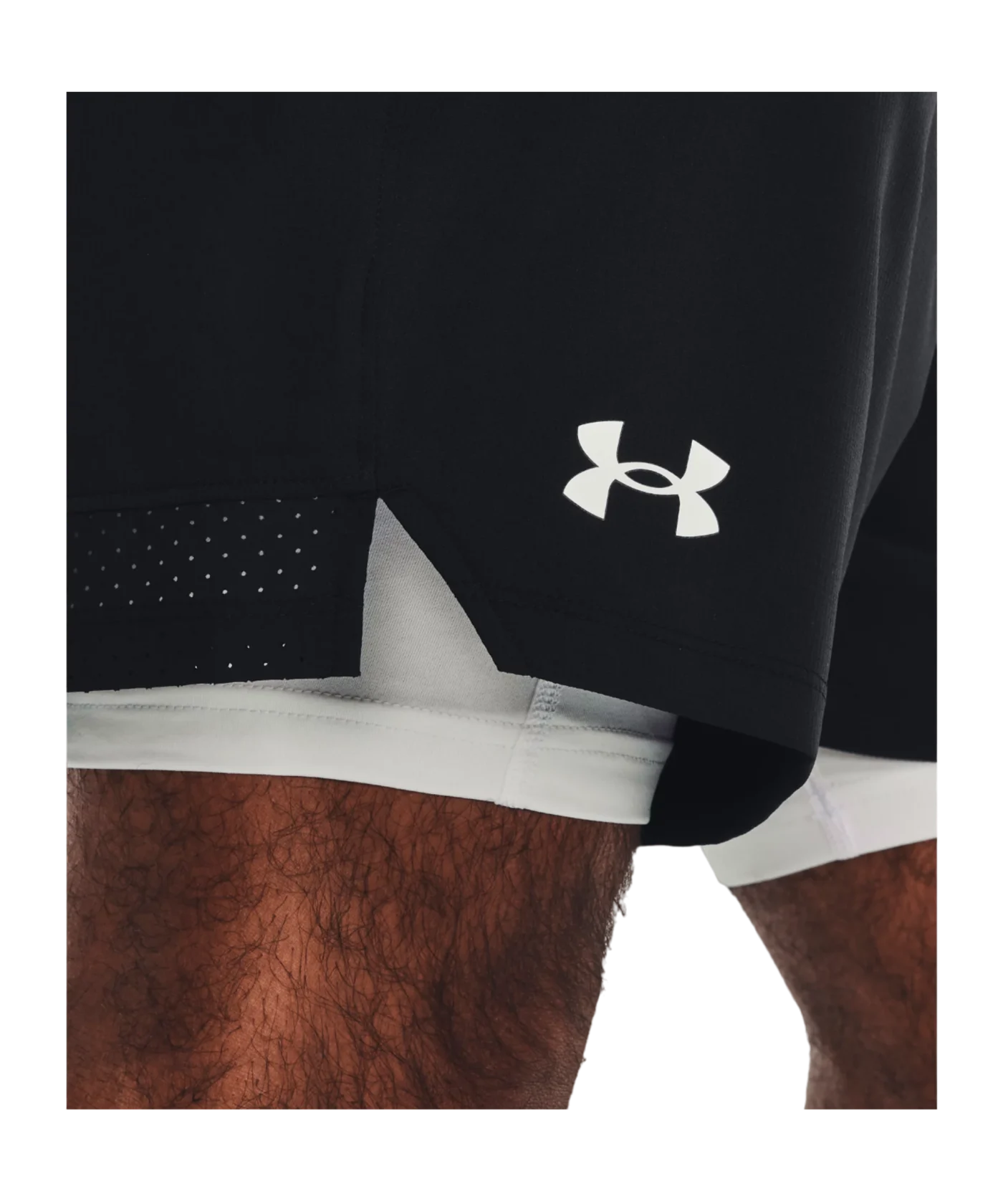 Under Armour Vanish Woven 2In1 Short Schwarz