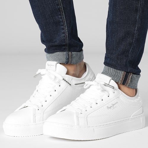 Baskets Femme Adams Snaky PLS31539 White
