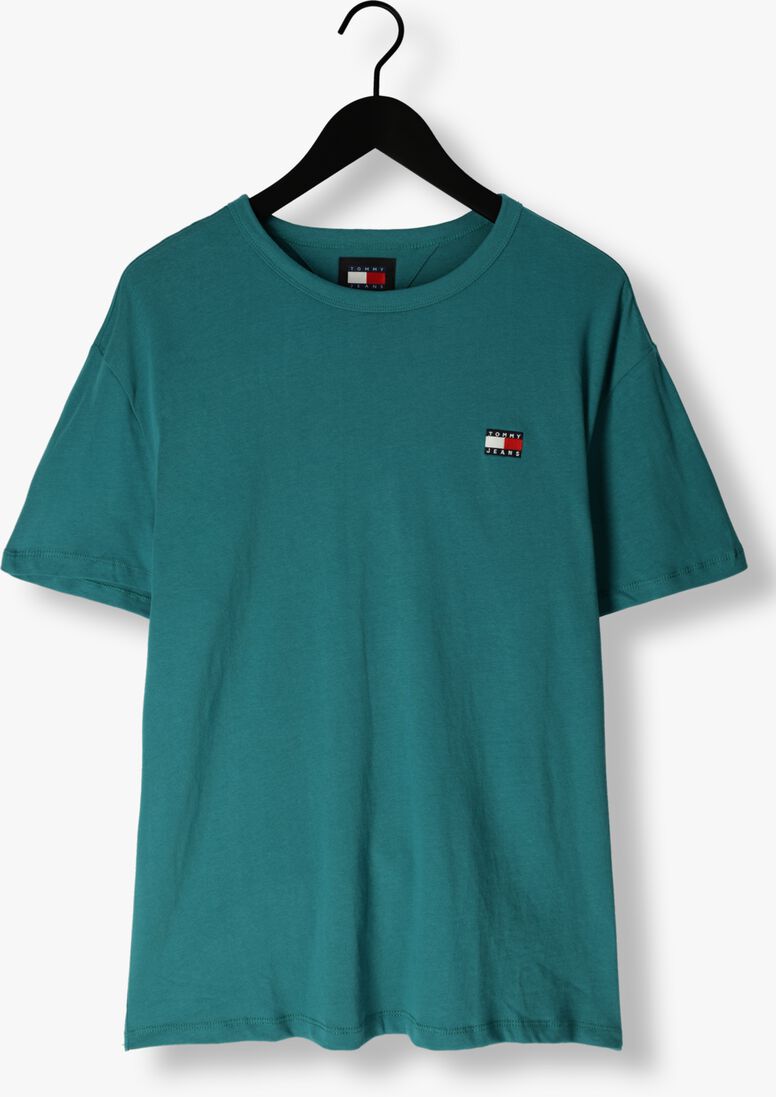 TOMMY JEANS groene tommy jeans t-shirt tjm reg badge tee ext