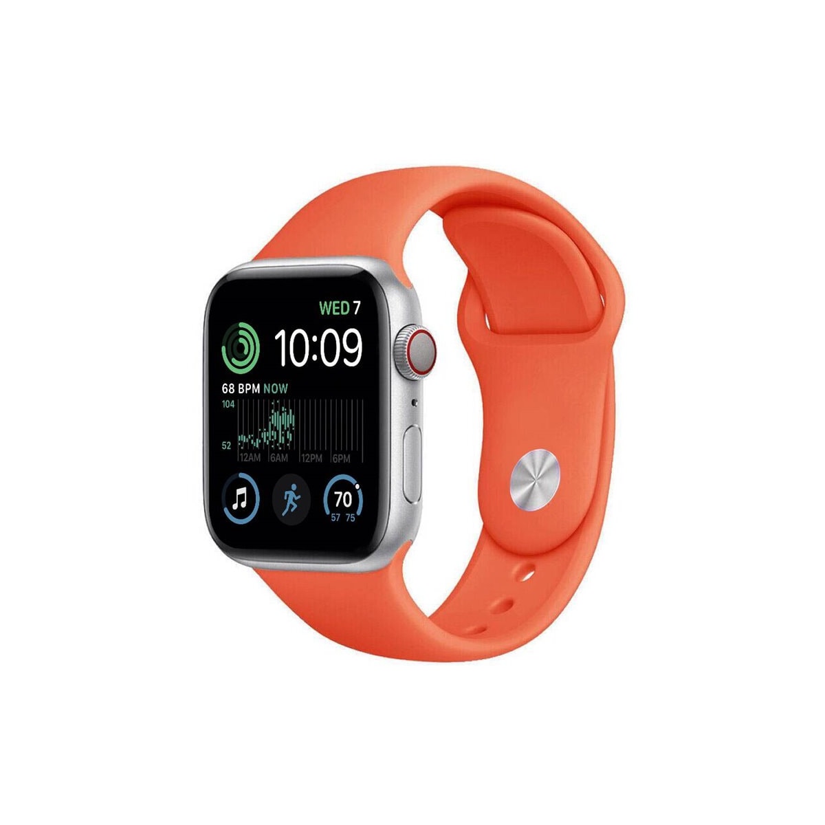 Sport Reim Apple Watch SE 2022 (44mm) - Aprikos