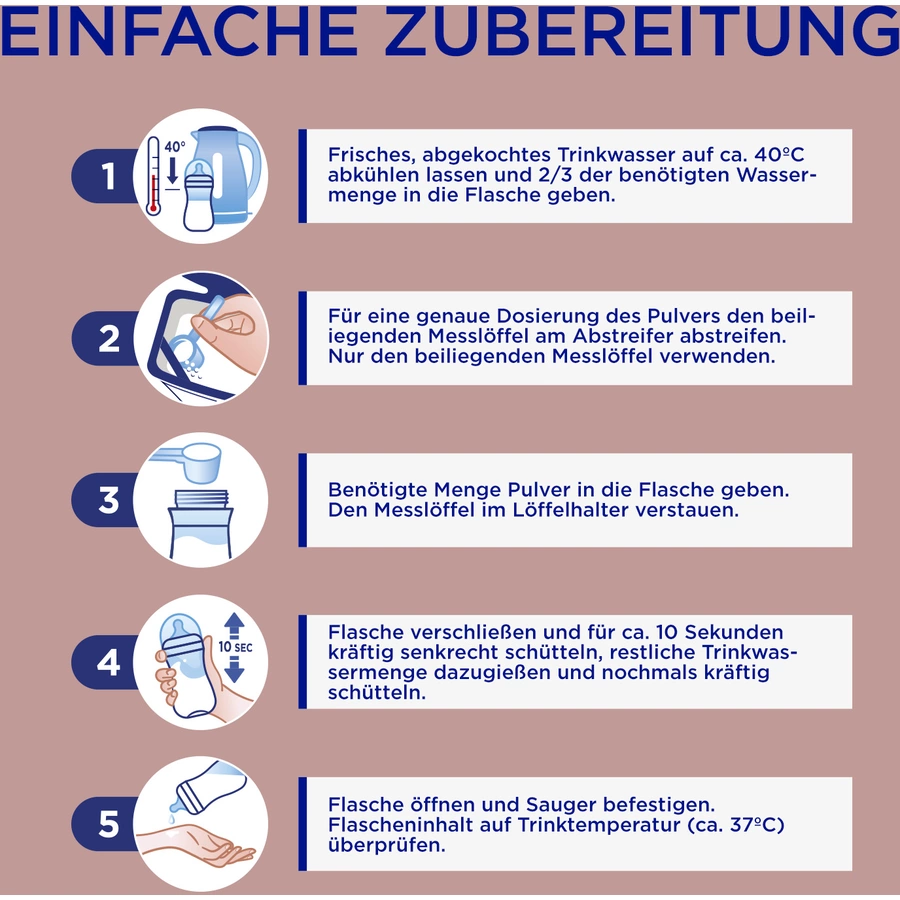 Aptamil Folgemilch Profutura Duo Advanced 2 6x 800g nach dem 6. Monat