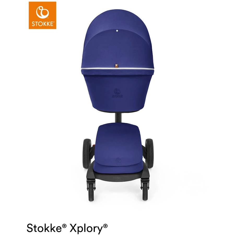 STOKKE® Kinderwagen Xplory® X inklusive Tragewanne Royal Blue