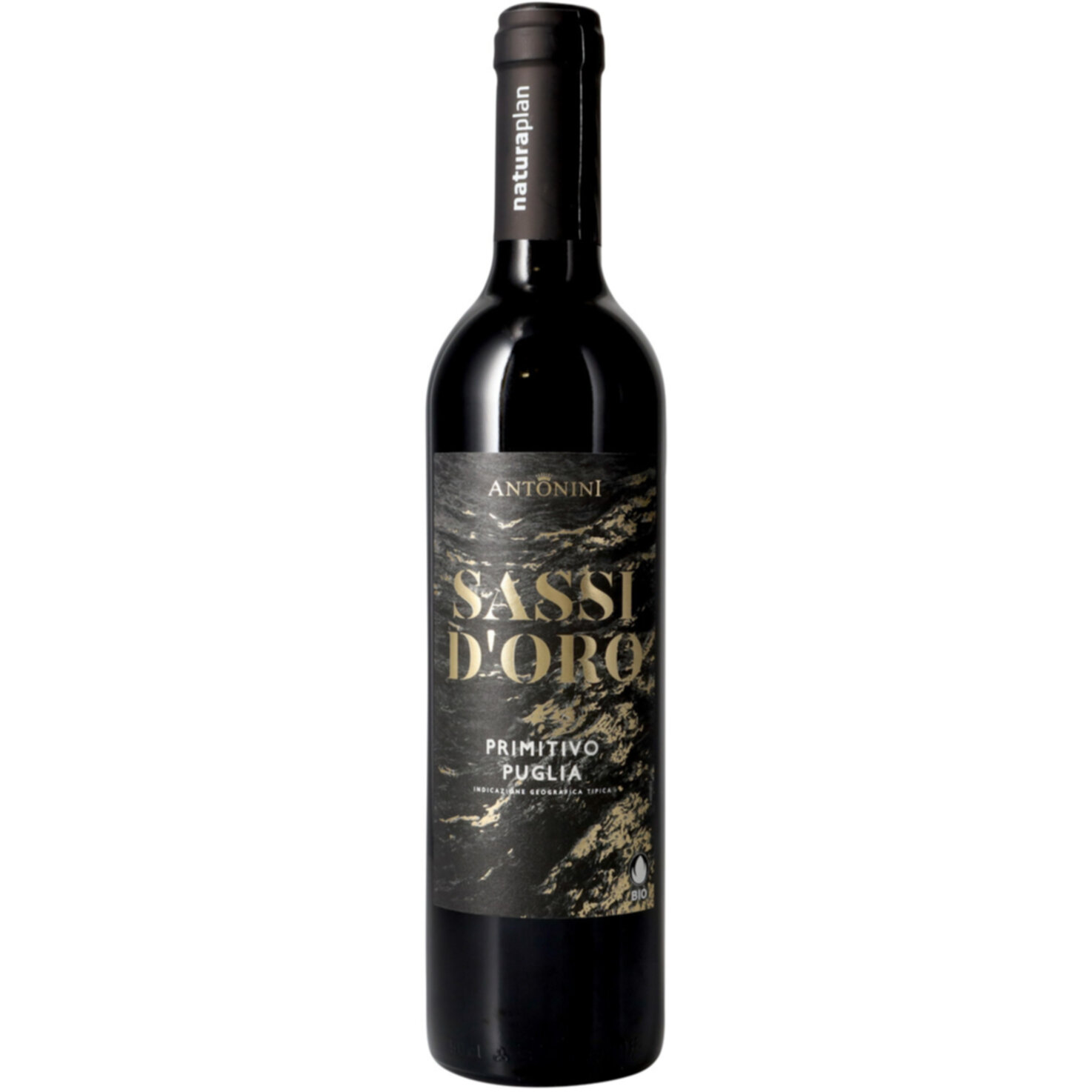 Naturaplan Bio Primitivo Puglia IGT Sassi d'Oro -50cl