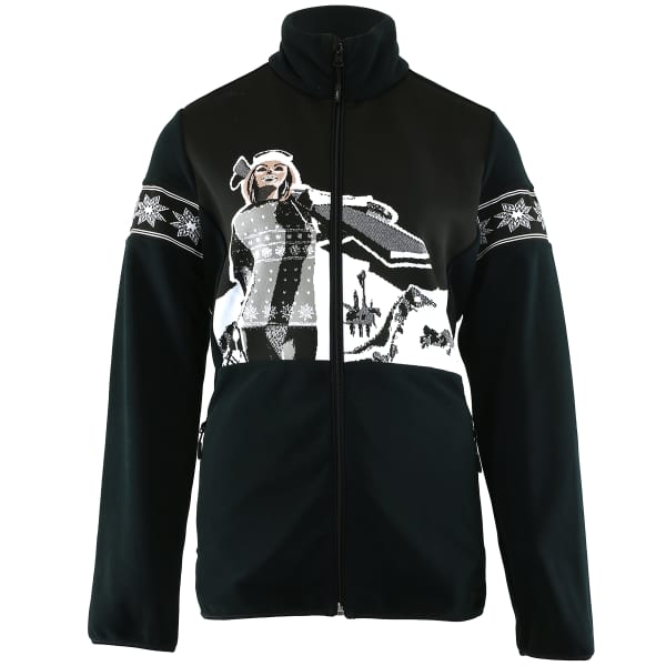 Veste polaire CMP WOMAN JKT NERO BIANCO