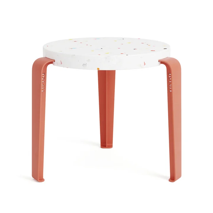 TipToe - MINI LOU Kinderhocker Tutti, recycled plastic, flamingorosa
