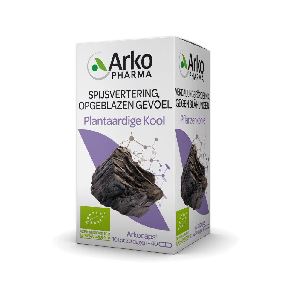 Arkopharma Plantaardige Kool 40 capsules