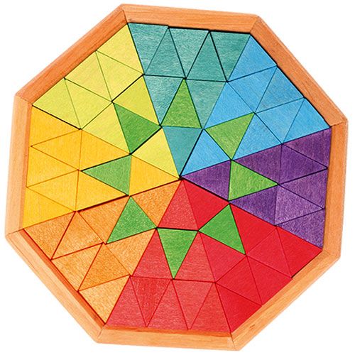 Grimm's puzzel achthoek - small - 72st