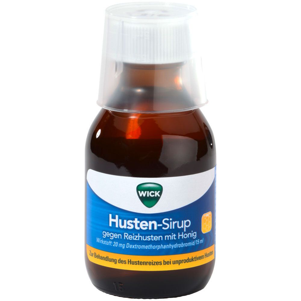 WICK Husten-Sirup gegen Reizhusten mit Honig