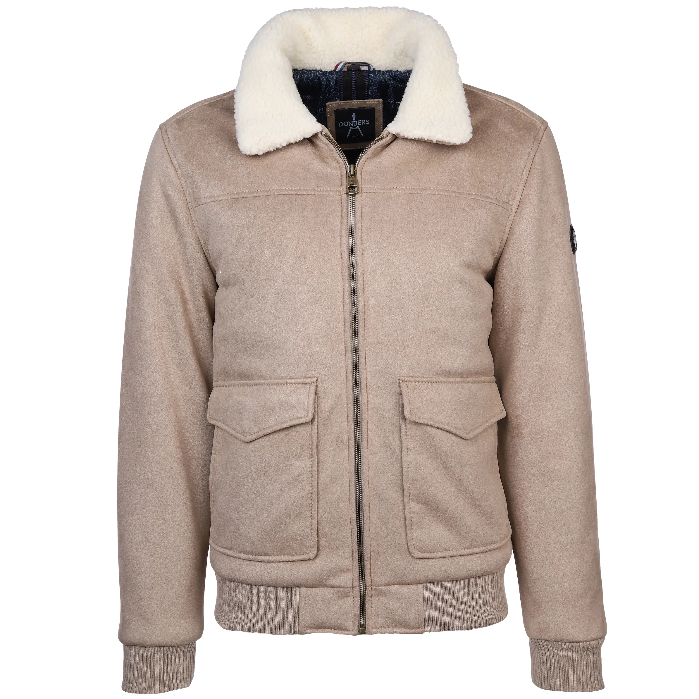 Herren Blouson-Veloursjacke
