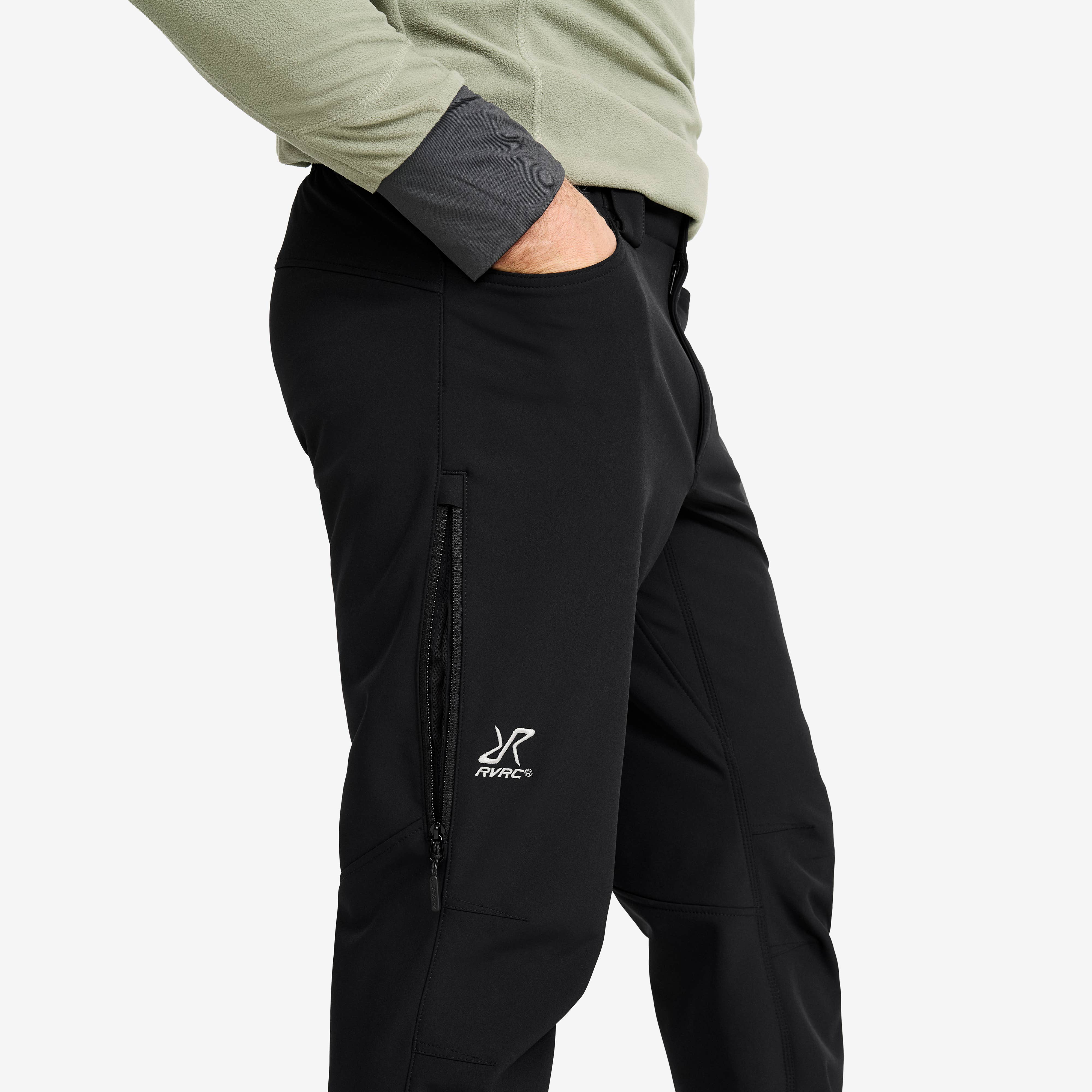 Hiball Essential Softshell Pants Herre Black