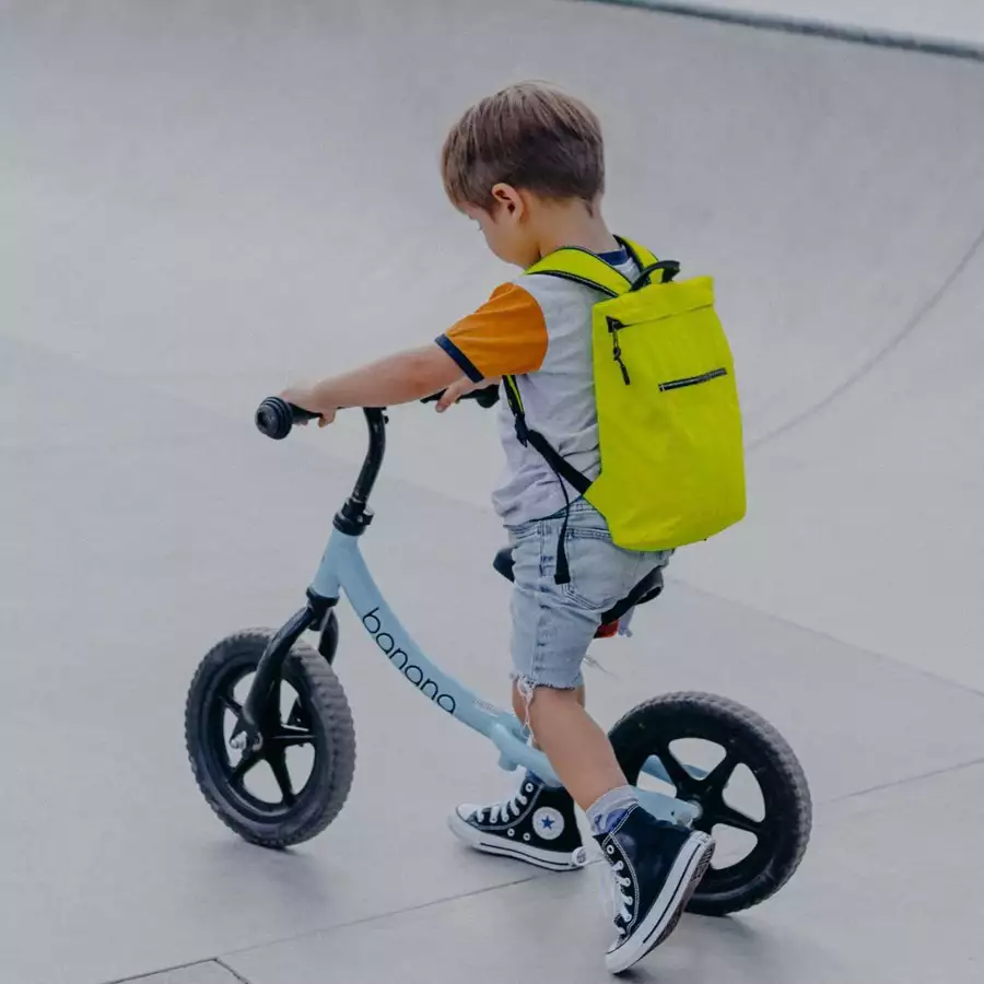Anna und Oskar Fairer Kinderrucksack Kalle Mini Neon
