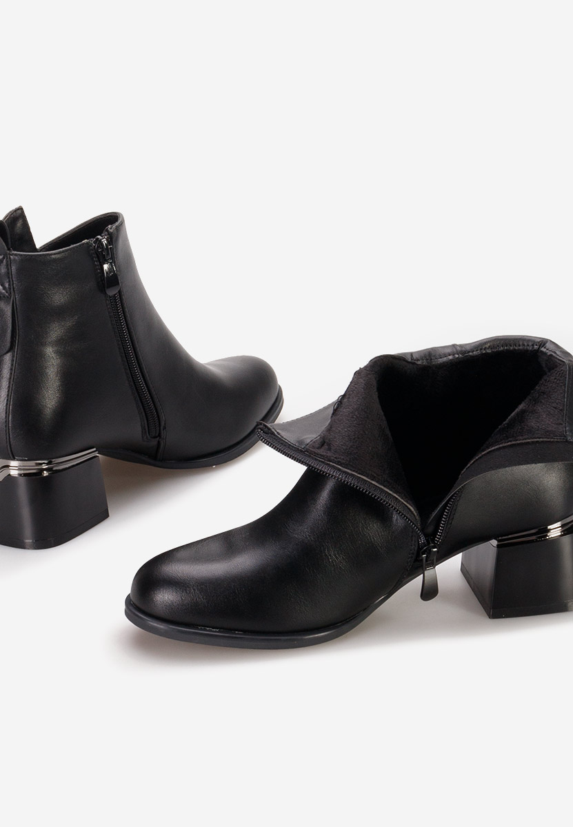 Bottines femme noires Dynia