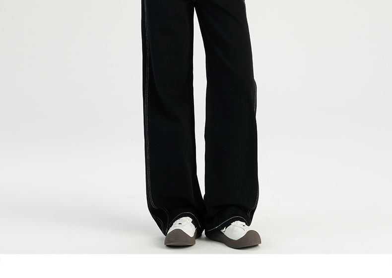 Denimot - High Waist Wide Leg Jeans (Diverse designs)