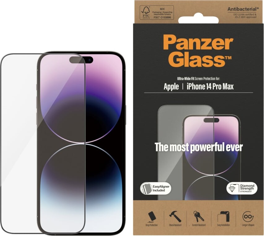 Panzerglass - iPhone 14 Pro Max Skærmbeskyttelse