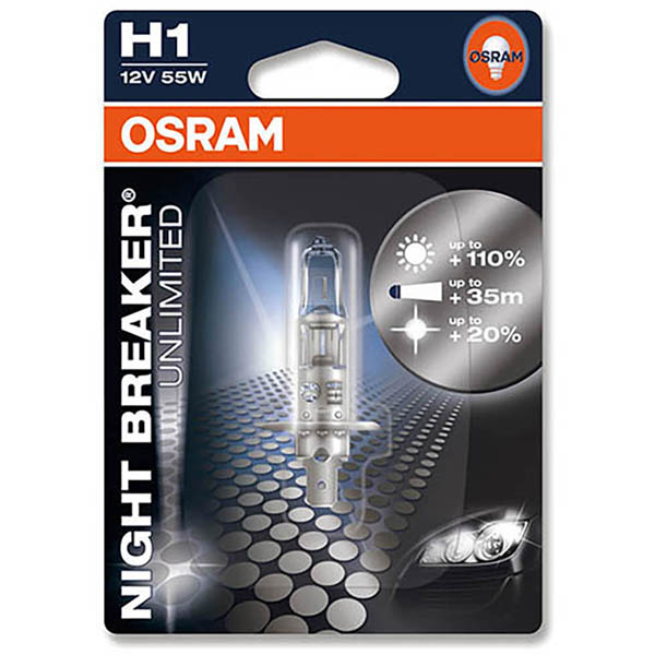 Osram - Ampoule H1 Night Breaker