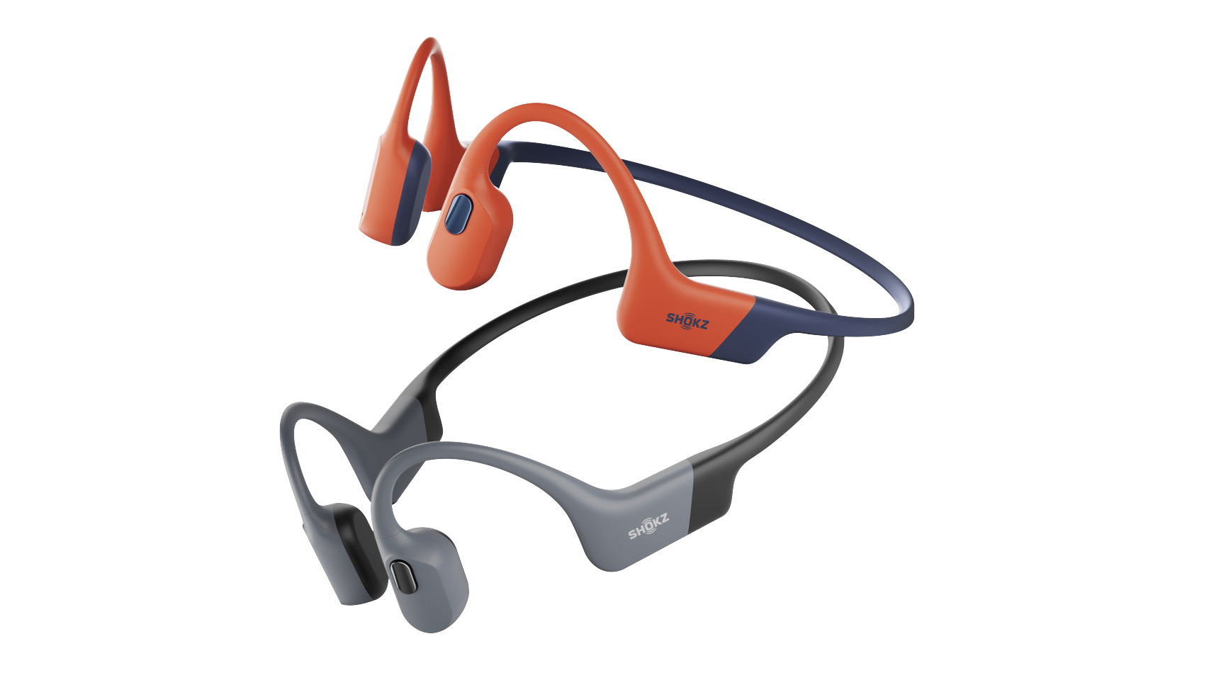 Shokz - OpenSwim Pro, Bone Conduction Headset- Red