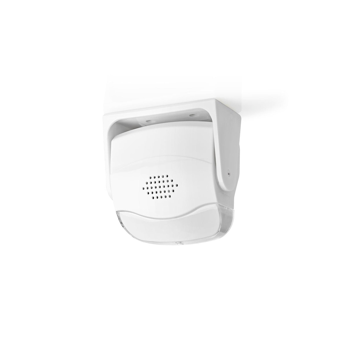 Nedis Bevegelsesdetektor Alarm | Batteri drevet | 3x AAA/LR03 | 80 dB | Detektorrekkevidde: 1.10 m | Detektorvinkel: 10 ° | Tak / Vegg | Hvit