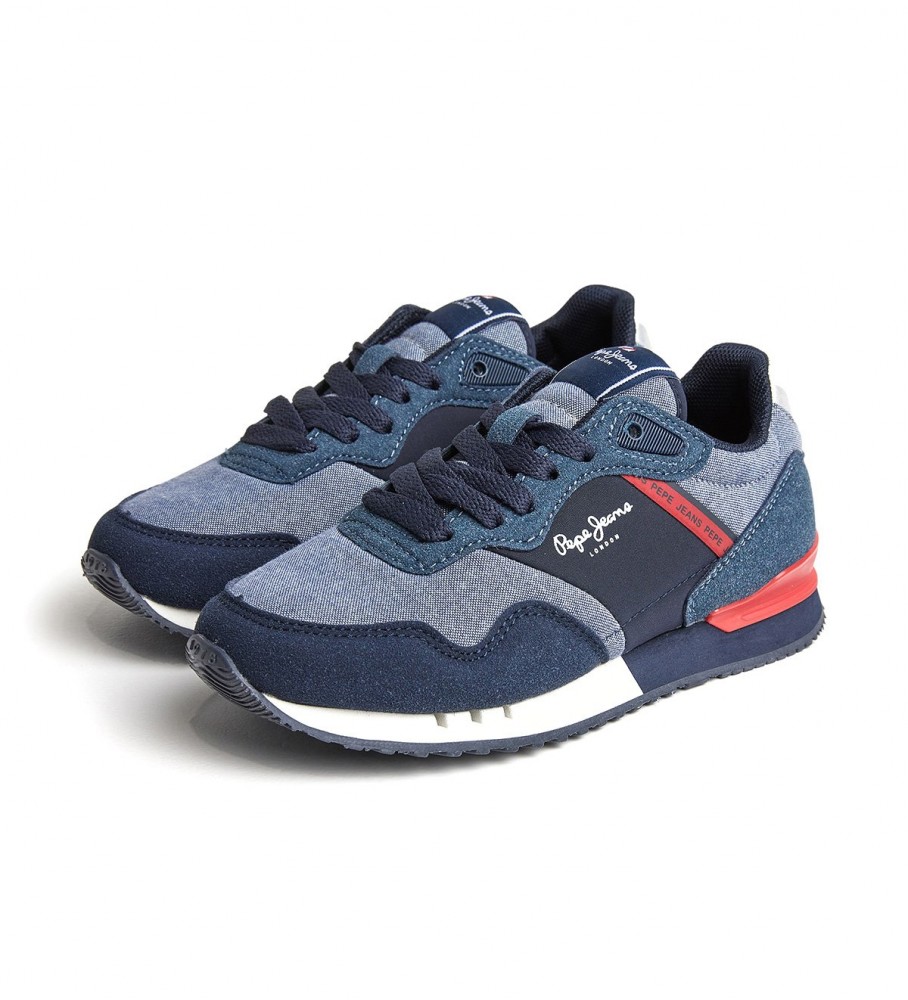 Tênis Pepe Jeans London One B azul marinho