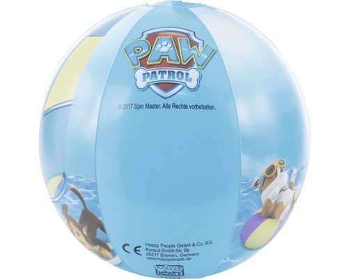 Paw Patrol waterbal, Ø 29 cm, blauw