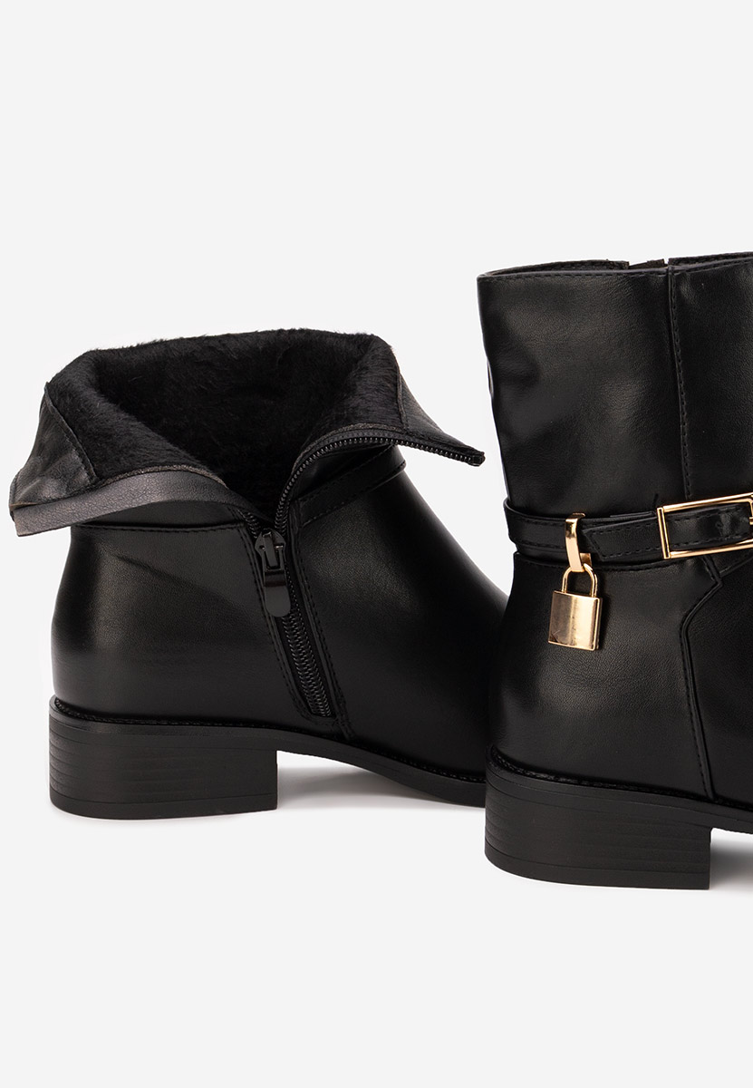Bottines femme noires Toniela
