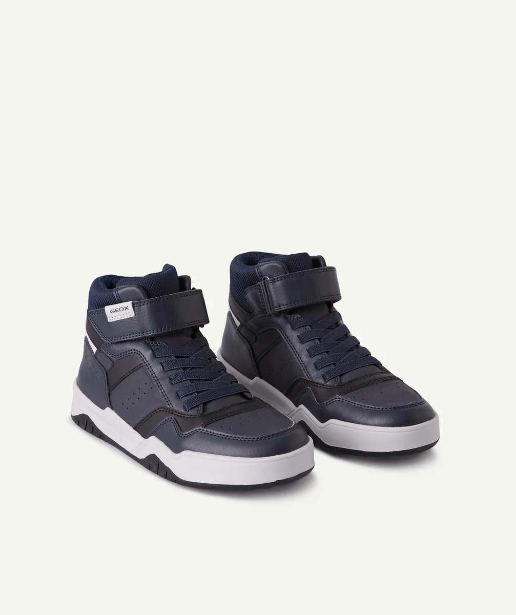 GEOXLES BASKETS MONTANTES BLEU MARINE