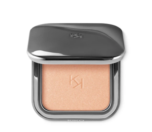 KIKO MILANO Glow Fusion Powder Highlighter Compact Highlighter02 Heavenly Gold