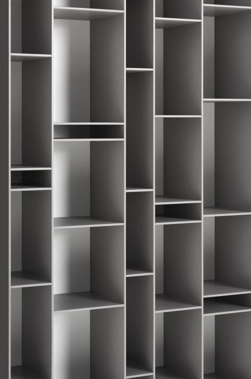 MDF Italia Random boekenkast wit