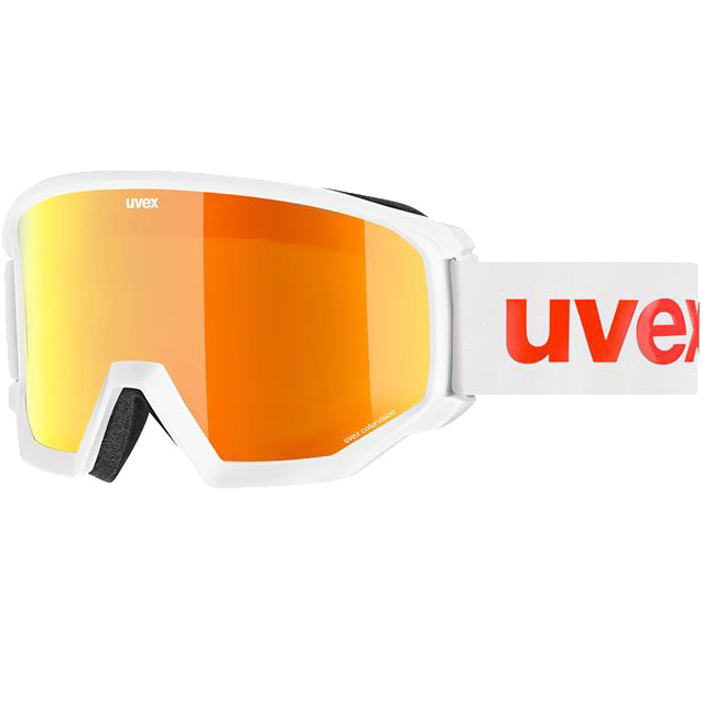Uvex Athletic CV white matt / mirror orange | Uvex Skibrillen | Uvex | U | MARKEN | XSPO