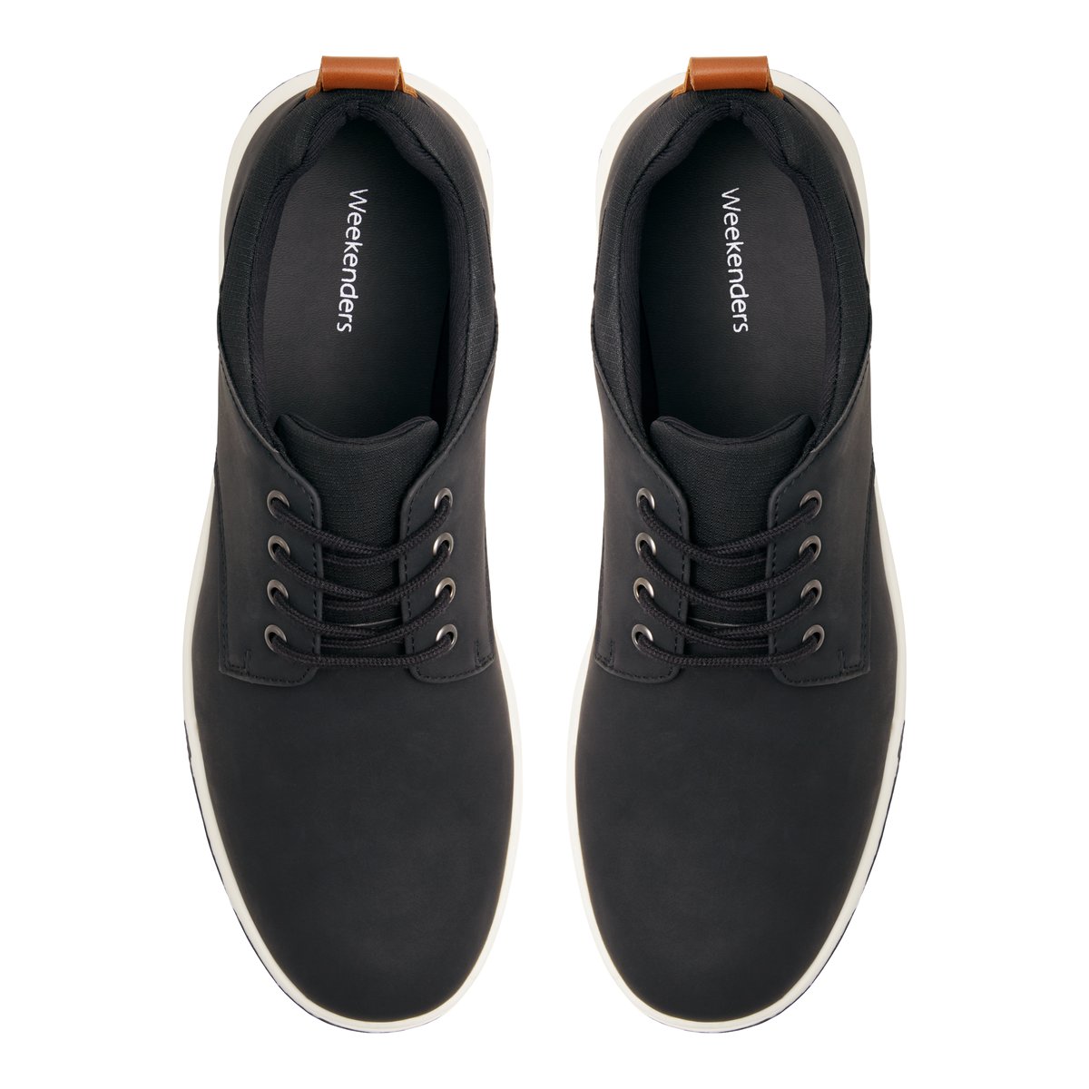 WEEKENDERS-Stephane-Baskets - Talon plat - Noir