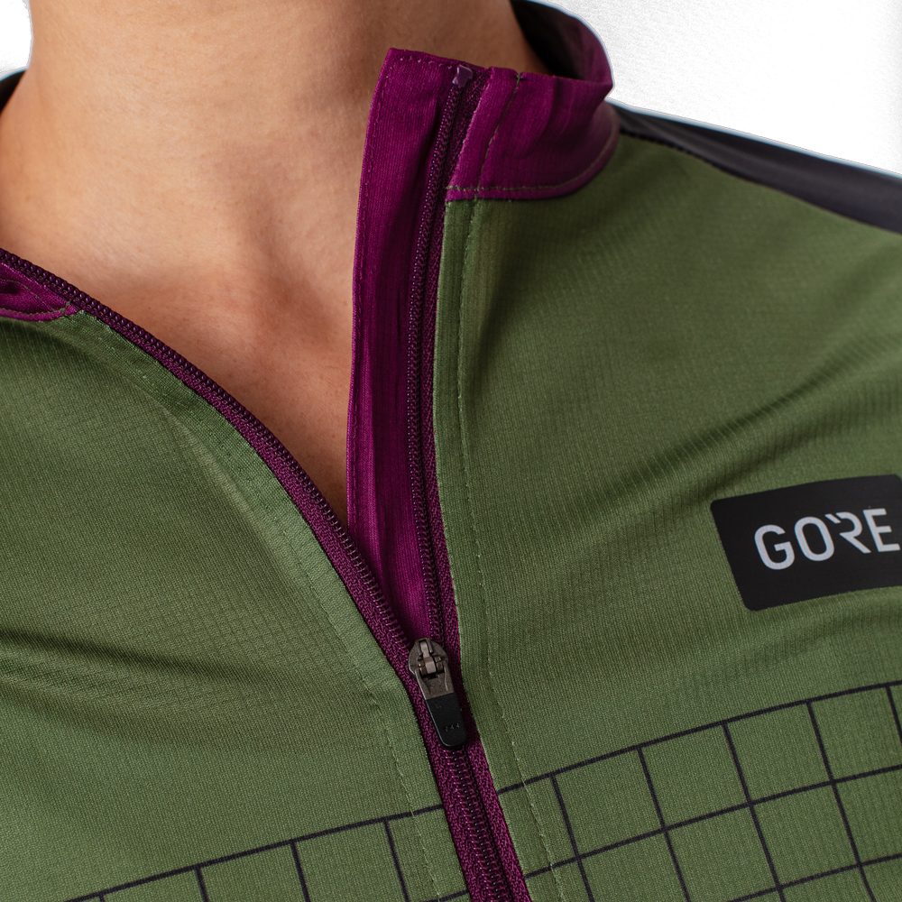 GOREWEAR Grid Fade 2.0 Radtrikot Damen utility green