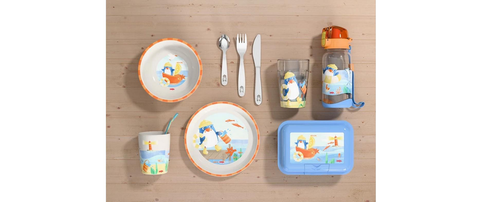 Kinderbesteckset Pinguin 3-er SetBesteckset für Kleinkinder