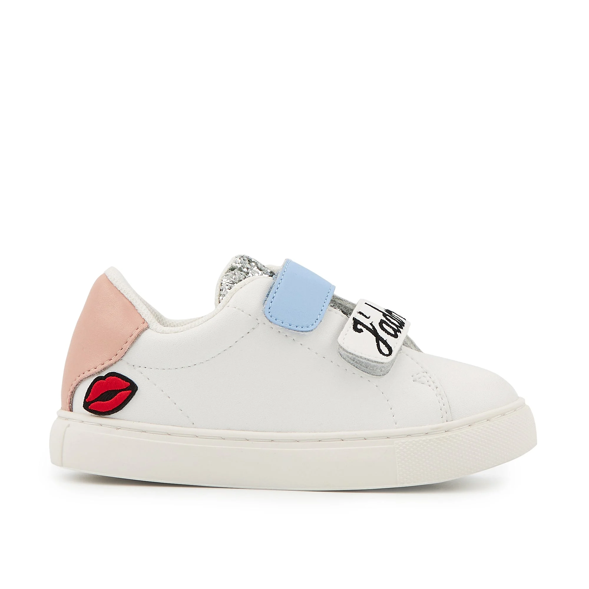 MINI EDITH J'ADORE MAMIE - Sneakers en cuir | Blanc