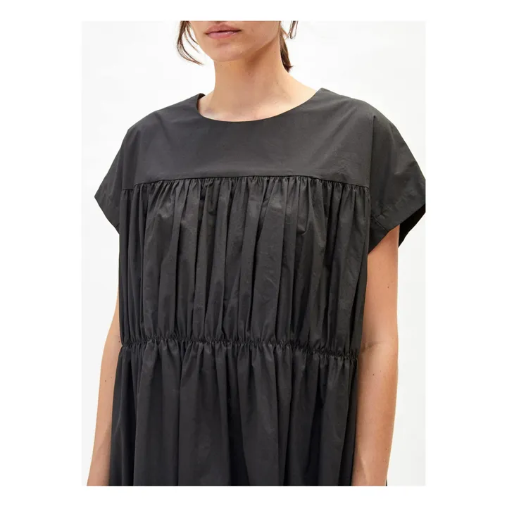 Black Crane Robe Curtain | Gris charbon