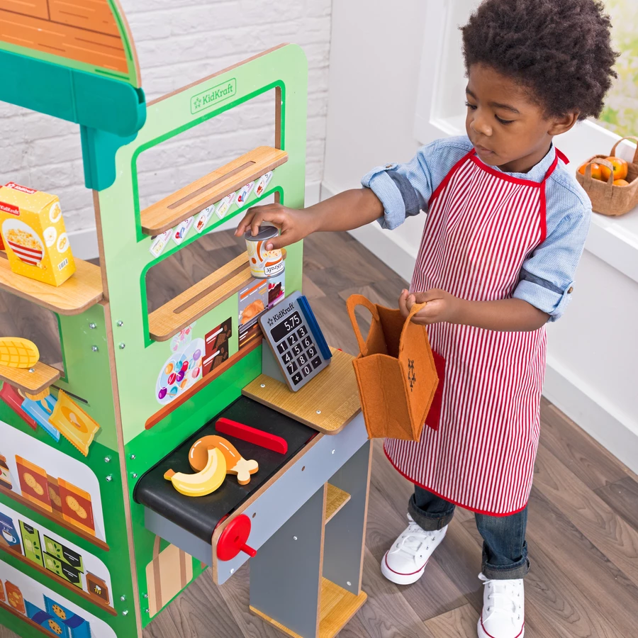 KidKraft® Lebensmittelladen Let's Pretend™ zum Aufklappen