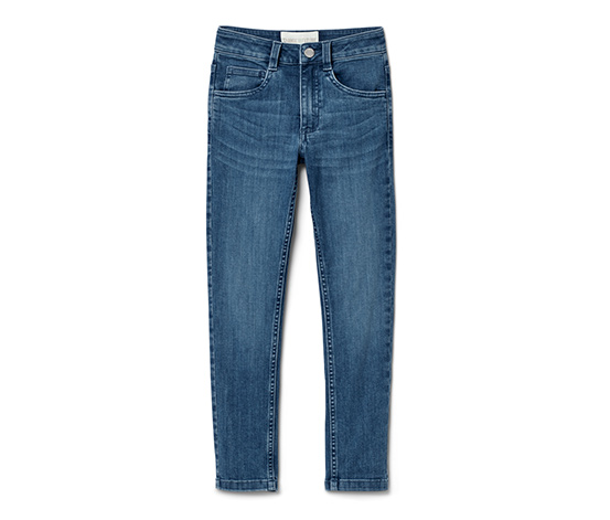 Kinder-High-Waist-Jeans – Fit »Lotta«, blau