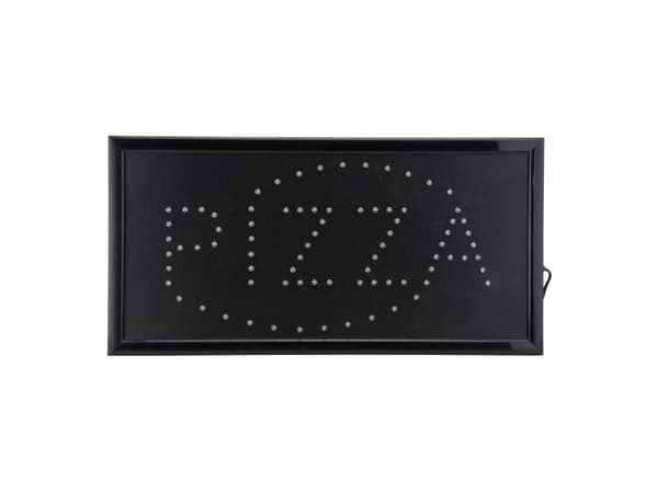 Securit® tofarvet LED-pizzaskilt