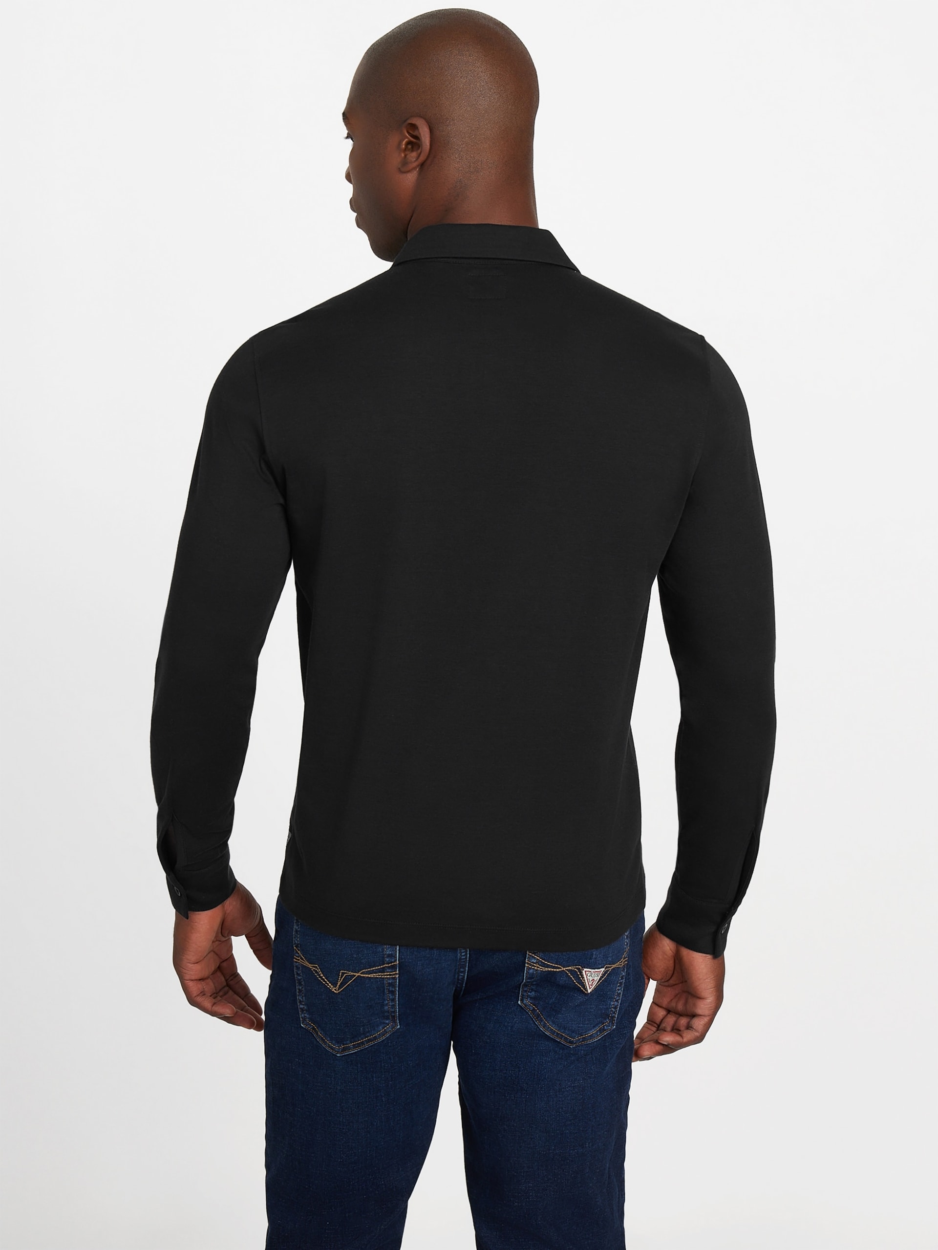 Polo de manga comprida Barry Knit