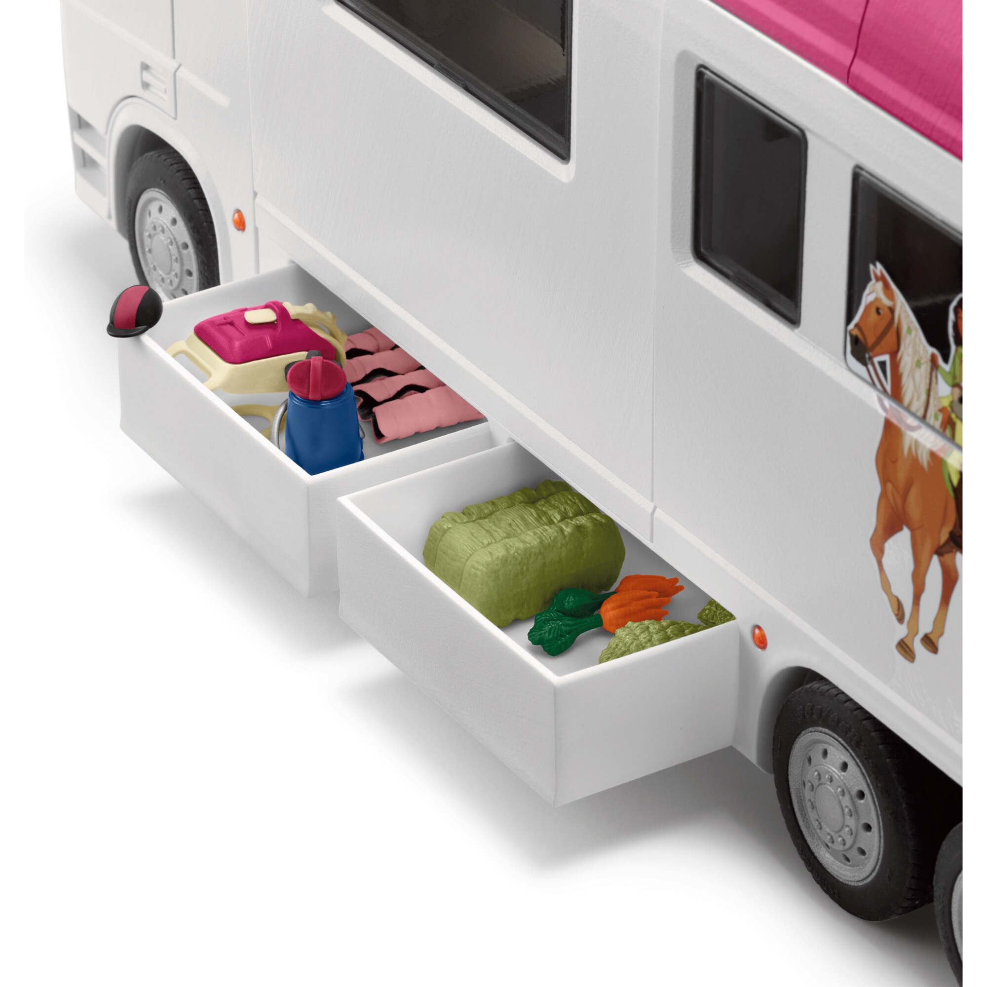 Schleich Spielfahrzeug Horse Club Pferdetransporter