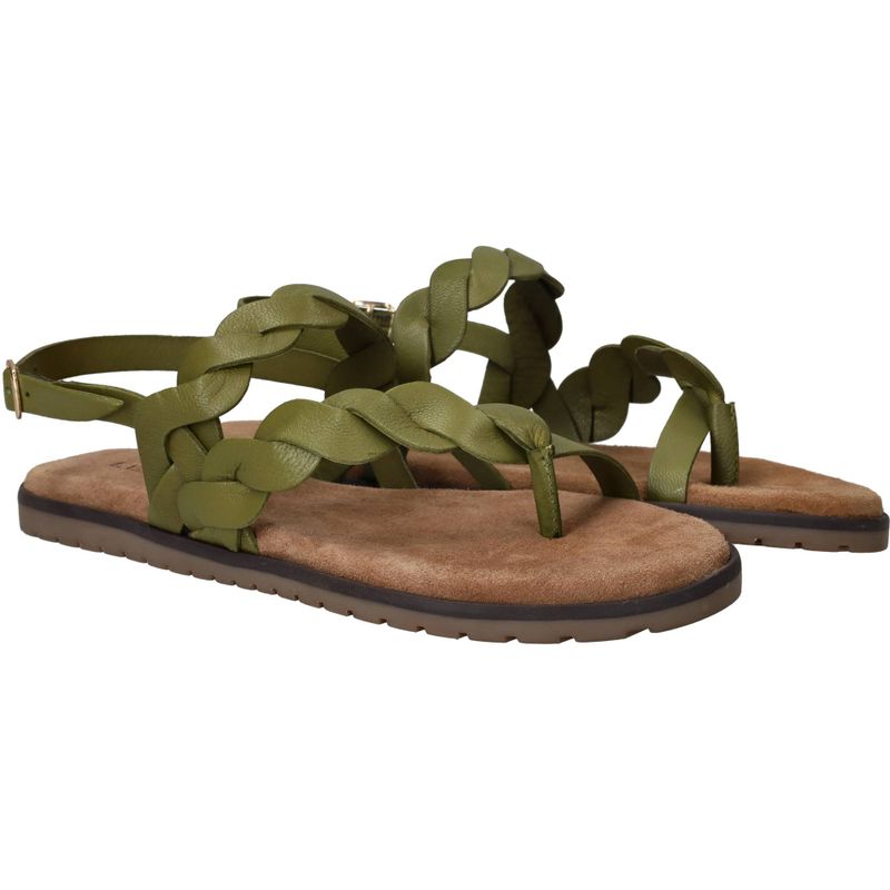 Lazamani Jona Sandalen Groen Dames