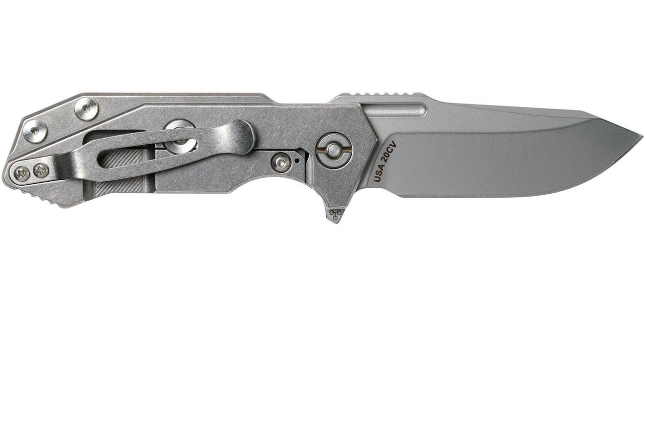 Rick Hinderer Half Track Gen 2, Spearpoint 20CV, OD Green G10, zakmes