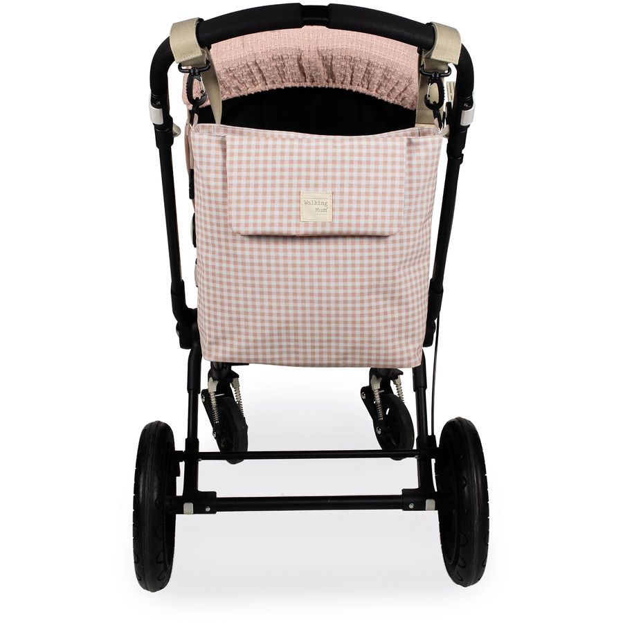Walking Mum Wickeltasche I Love Vichy Rosa
