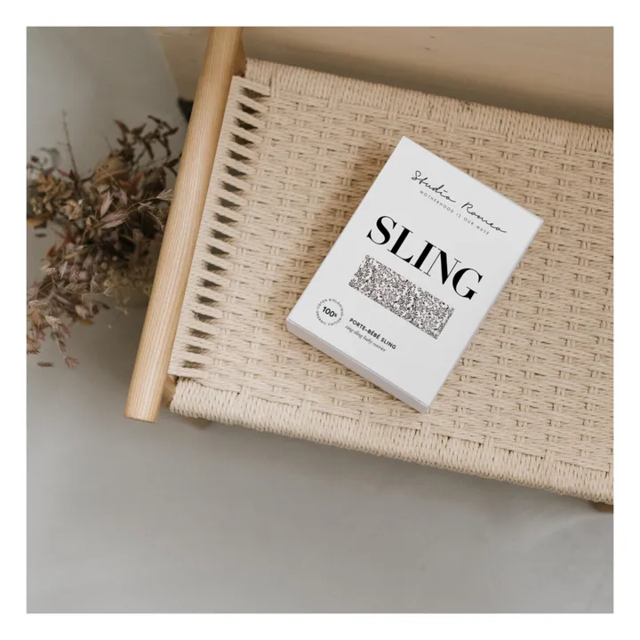 Studio Romeo Echarpe de portage en coton bio | Blanc