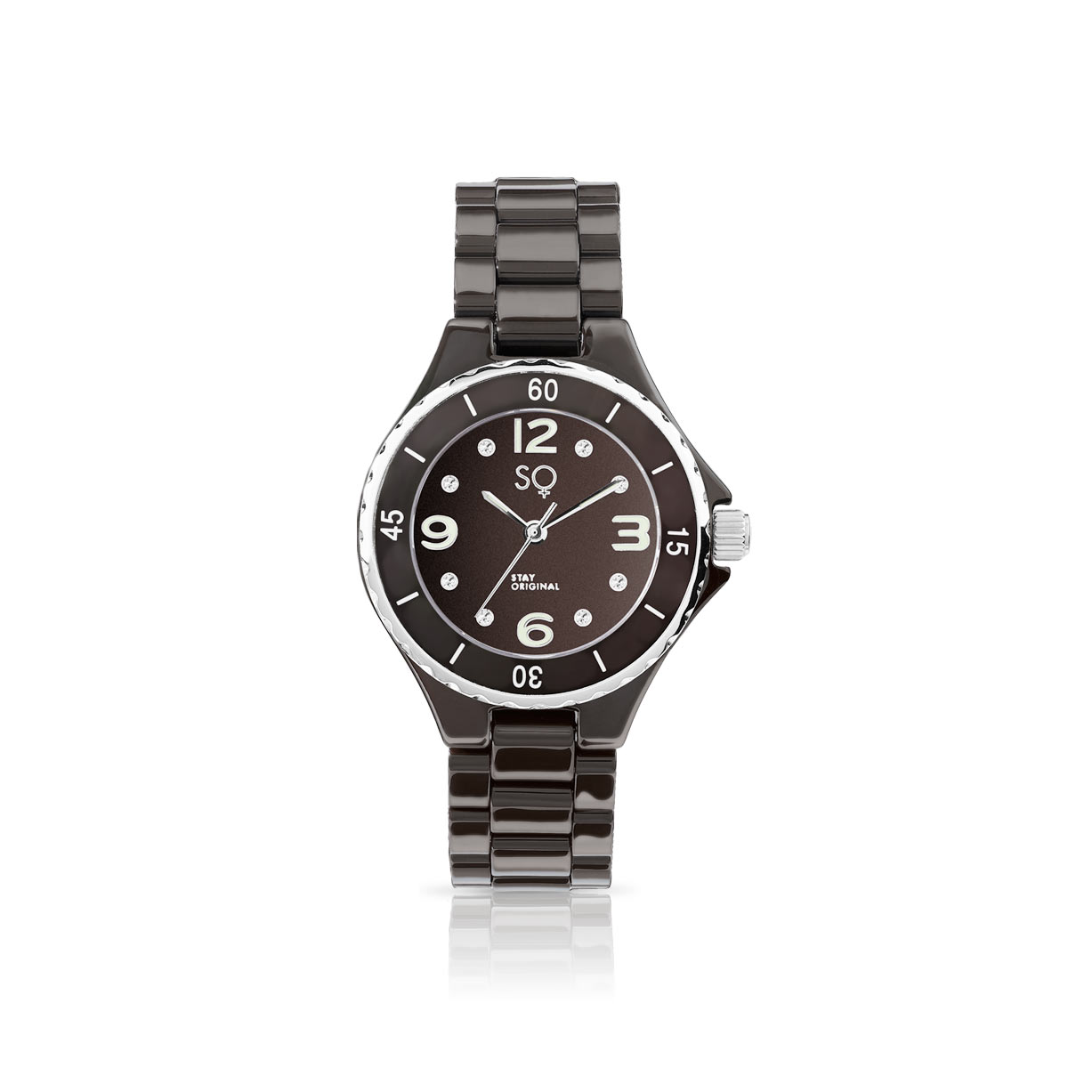 Montre Stay Original femme acier céramique